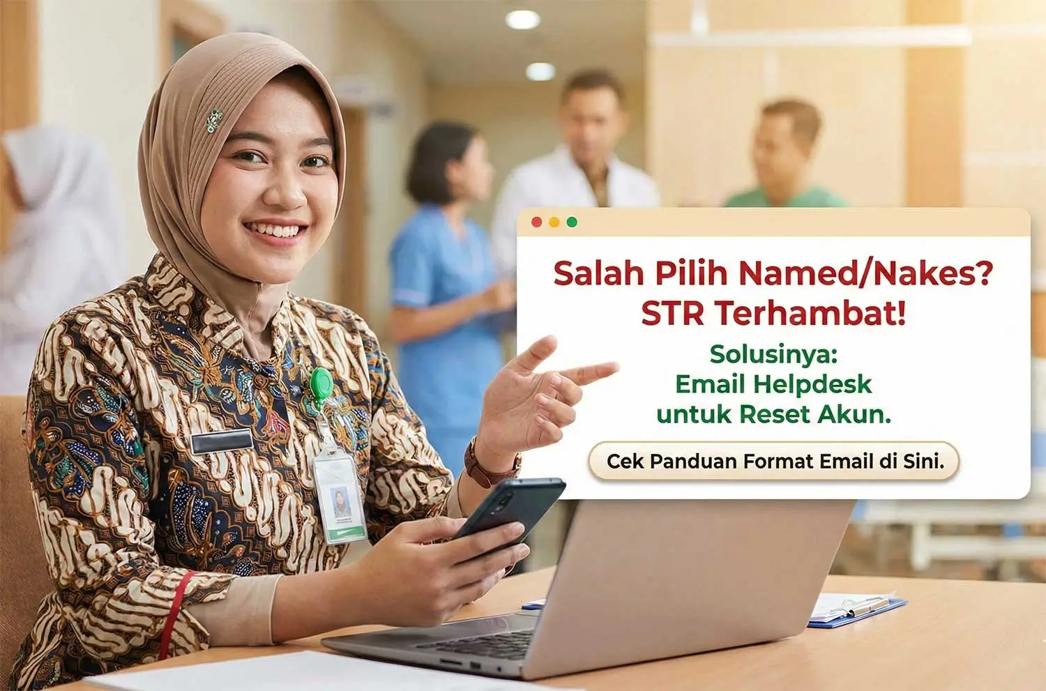 Solusi Salah Input Kategori Nakes / Named