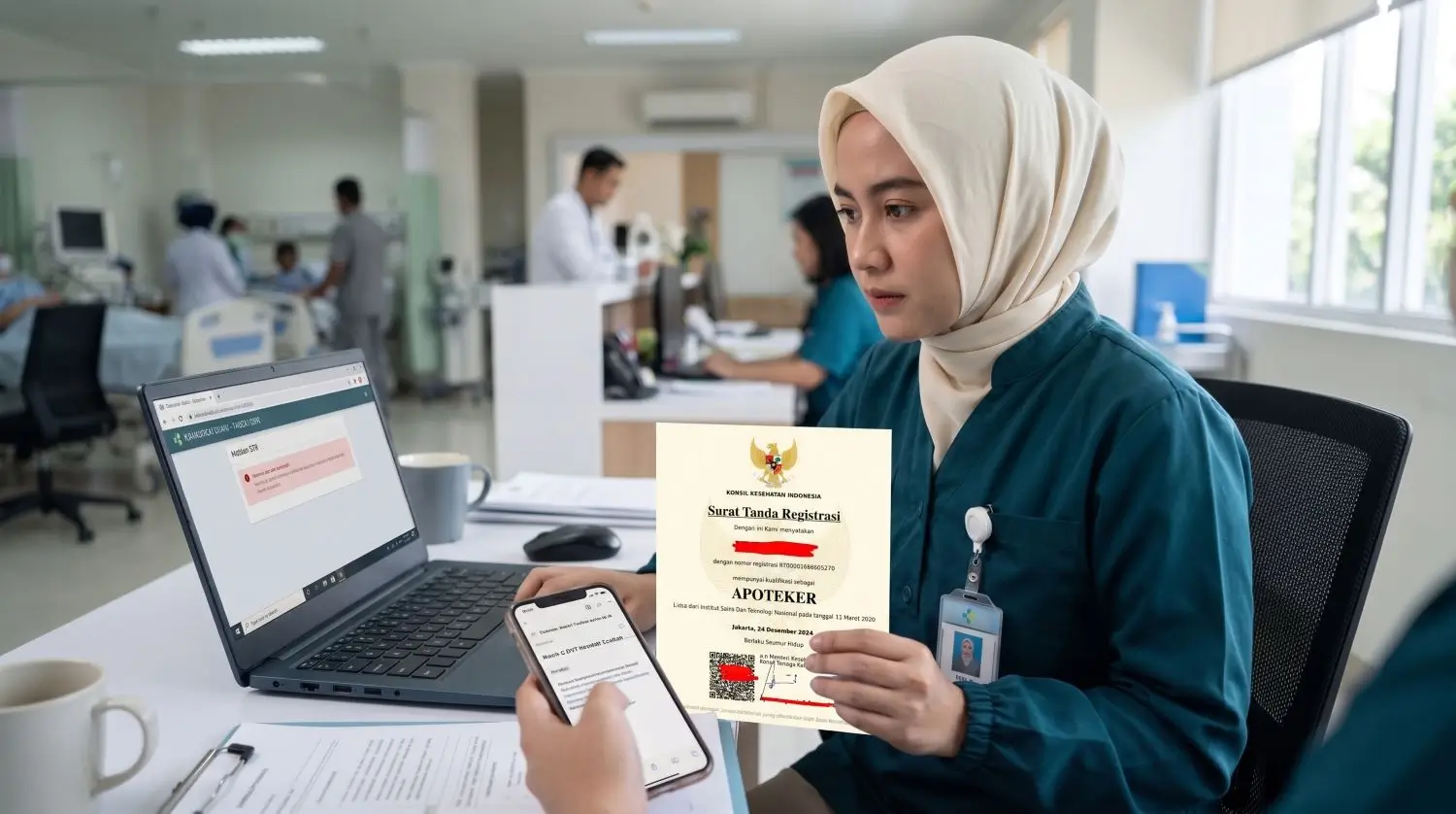 Cara Mengatasi Nomor STR Tertukar dengan Identitas Orang Lain